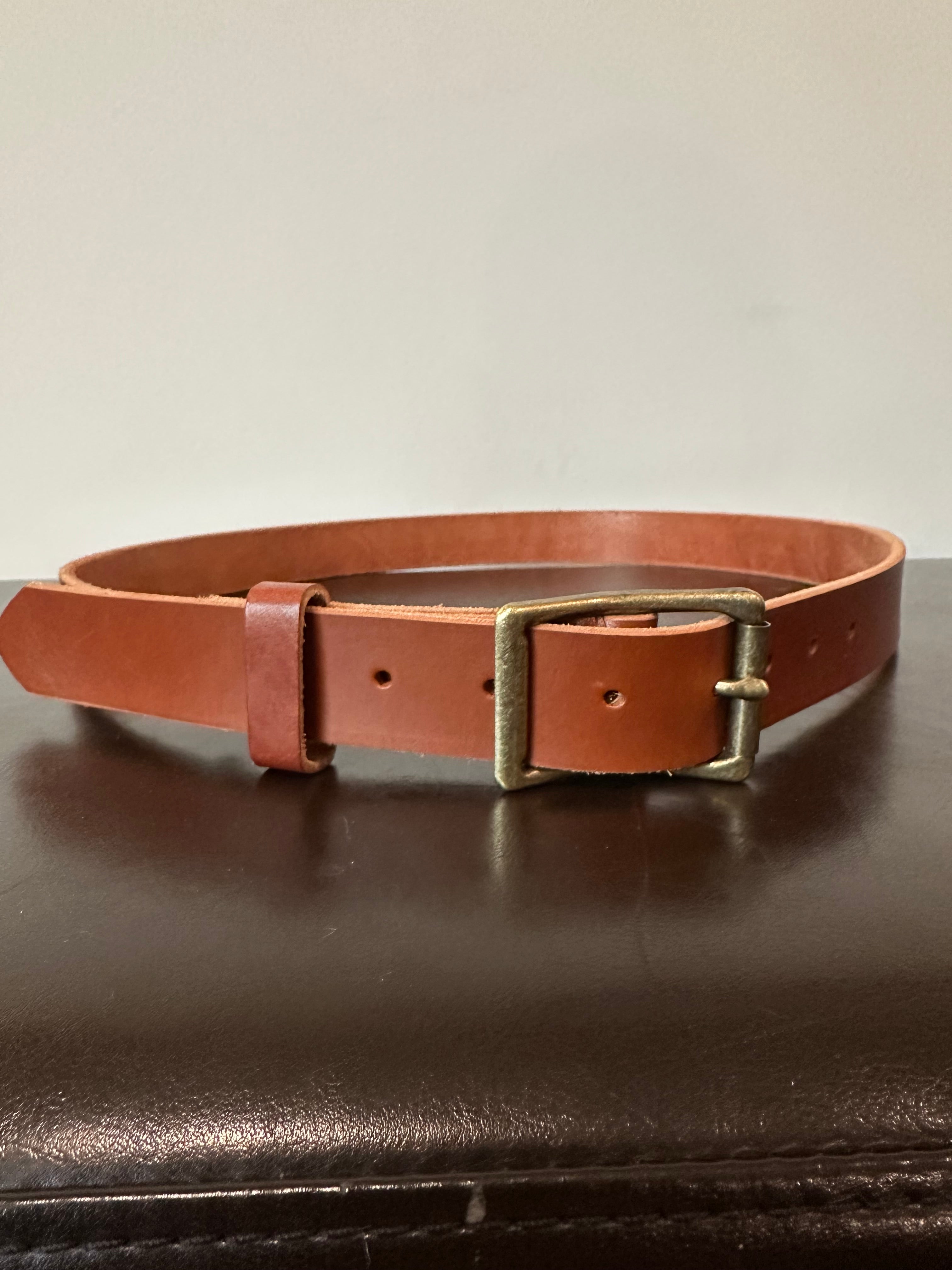 Hand Stitched Leather Belt - Custom Build
