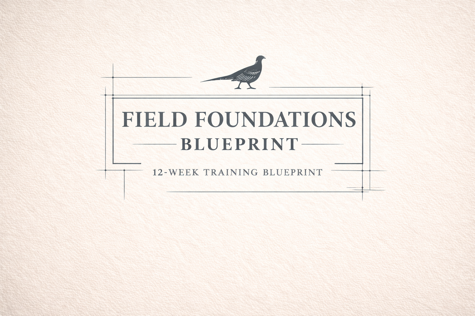 Field Foundations Blueprint | 12 Week Self Guided Performance Program